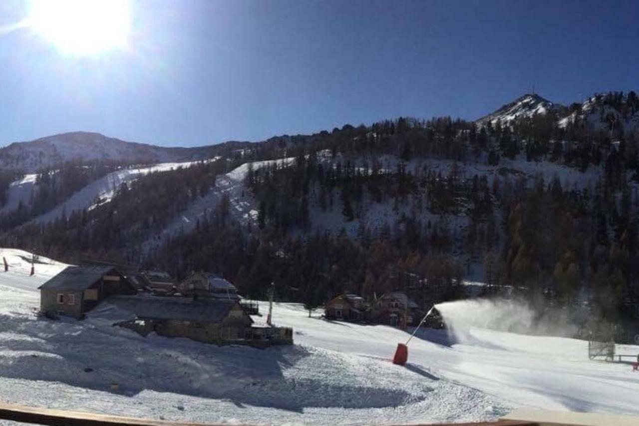 Chaleureux 3 pièces 50m² plein sud avec grande terrasse au pied des pistes à Isola 2000 Exterior foto