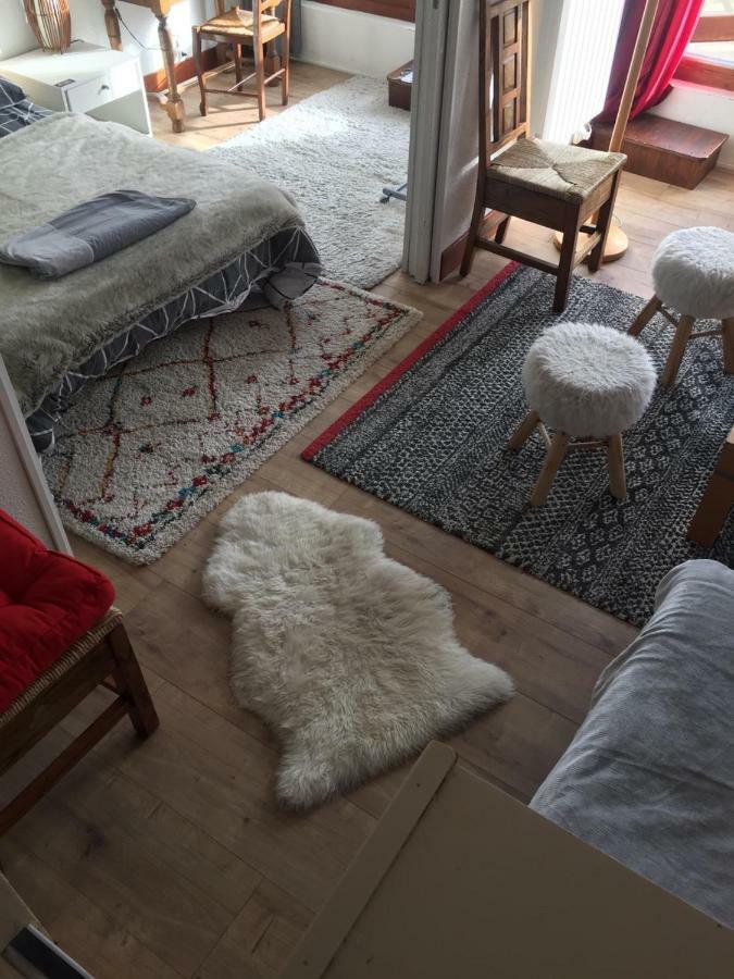 Chaleureux 3 pièces 50m² plein sud avec grande terrasse au pied des pistes à Isola 2000 Exterior foto