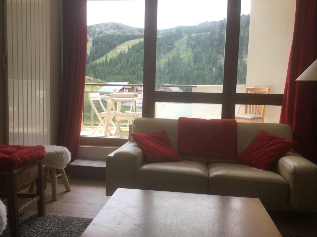 Chaleureux 3 pièces 50m² plein sud avec grande terrasse au pied des pistes à Isola 2000 Exterior foto